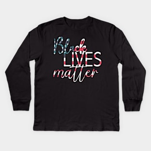 I Can't Breathe Black Lives Matter | Black Lives Matter Kids Long Sleeve T-Shirt